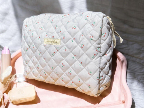 MeLuneYa Everyday Pouch | Minimalist Travel & Makeup Organizer