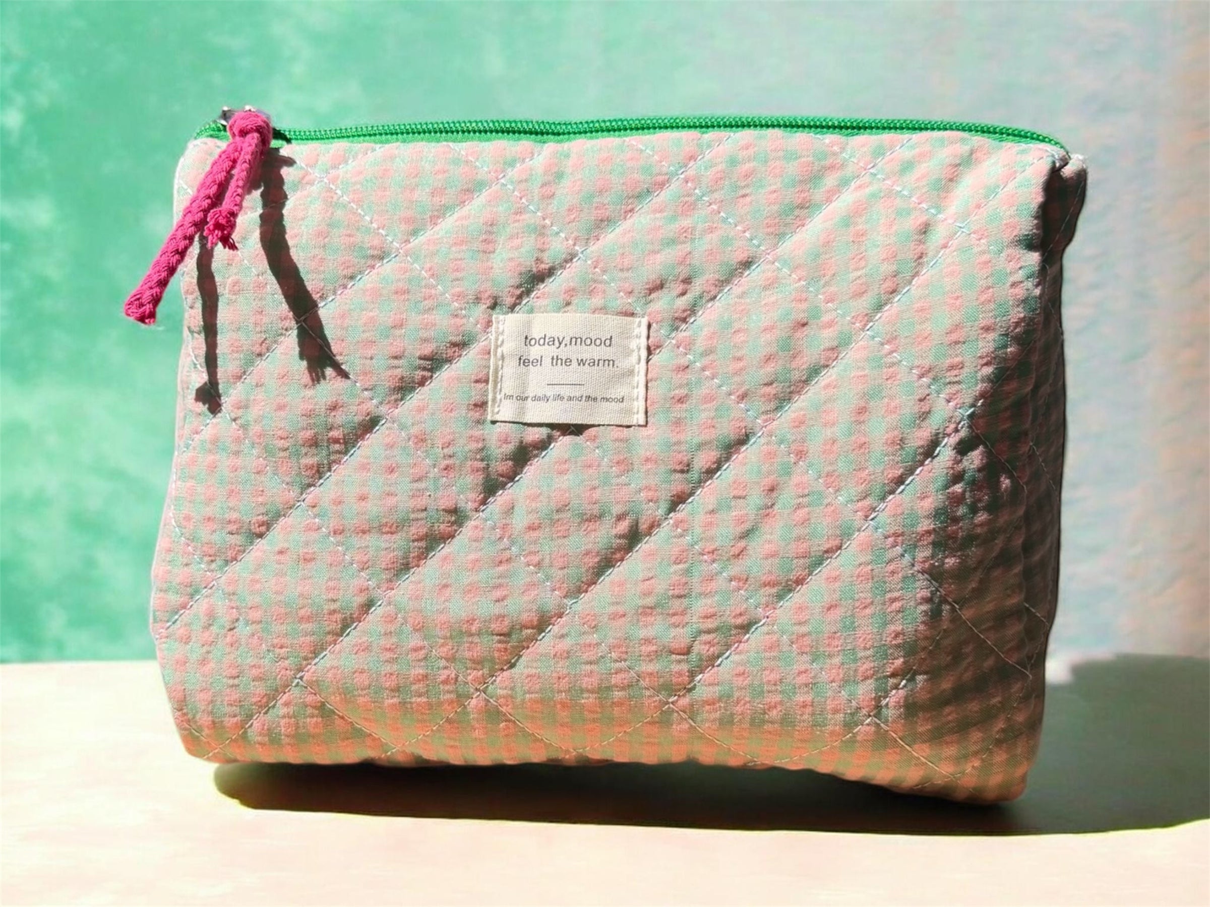 MeLuneYa Everyday Pouch | Minimalist Travel & Makeup Organizer